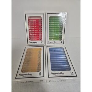 Prepared Microscope Slides Lot 47‎ Educational Science Biology Specimens